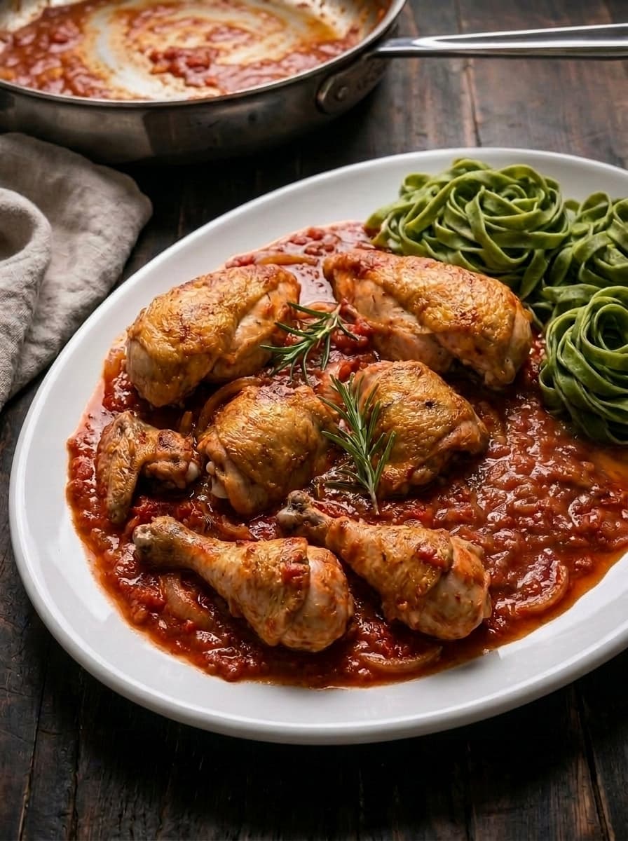 Chicken cacciatore hero shot